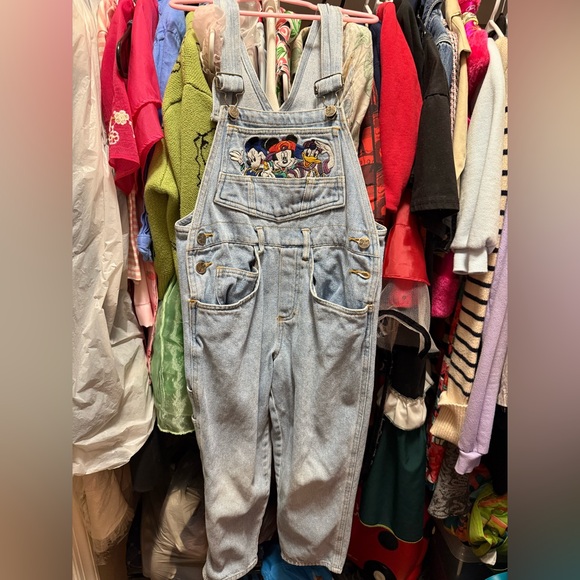 Disney Other - Disney vintage overalls size 7T unisex VGUC